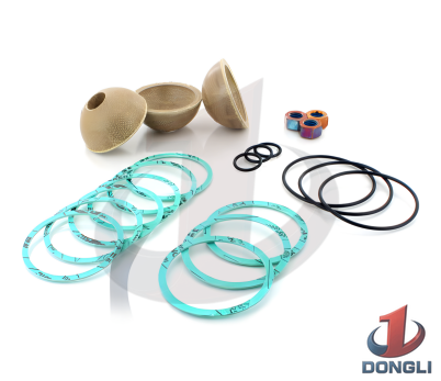 Piston Cup Kit Abrasive Service Supergold Hemisphere Style Cup for FMC Bean L0618HV/L0618COMP/L0918HDHV