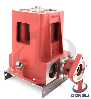 Power End Assembly for FMC Bean E04 Series with Hydraulic Drive Adapter and Spline Shaft